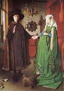 EYCK, Jan van The marriage of arnolfini Sweden oil painting artist